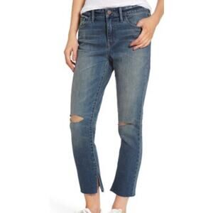 Treasure and Bond New high-rise distressed skinny jean denim size 27 cropped